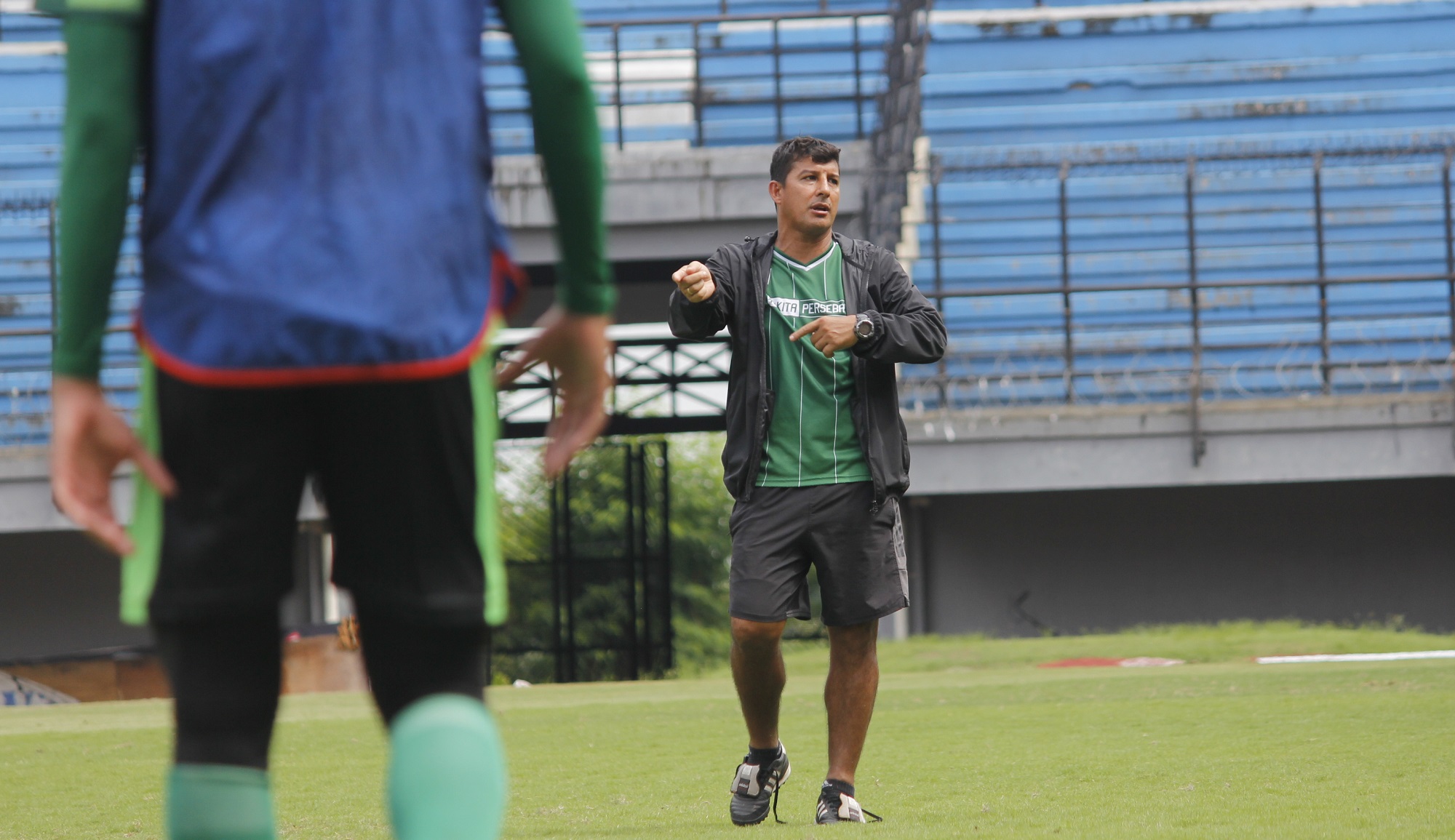 Pelatih Persebaya Surabaya, Alfredo Vera. (foto: hrs/ngopibareng)