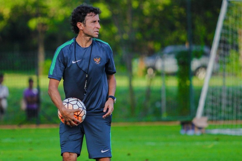 Pelatih Timnas U23 Luis Milla. (ANTARA)
