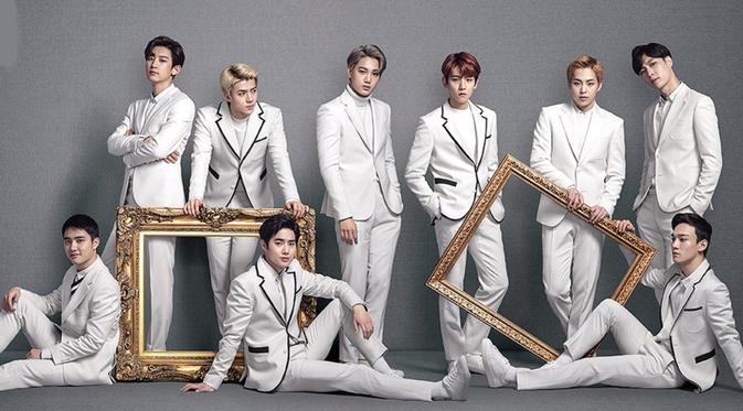 Member boy band EXO. (Allkpop)