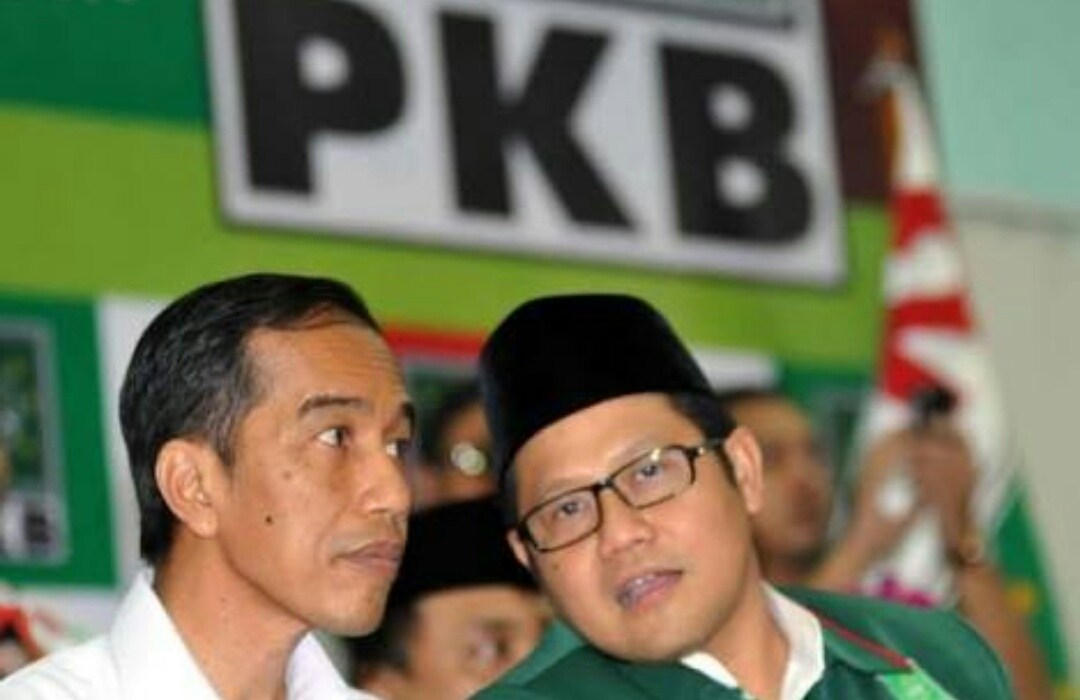 Presiden Jokowi dan Muhaimin Iskandar.