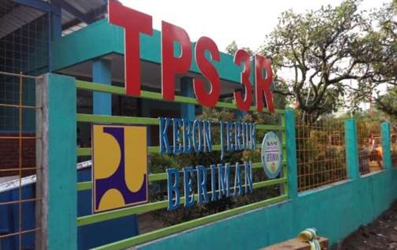 TPS 3R (Tempat Pengelolaan Sampah Reduce, Reuse, Recycle), yang dibangun Kementerian PUPR. (Foto: Istimewa)