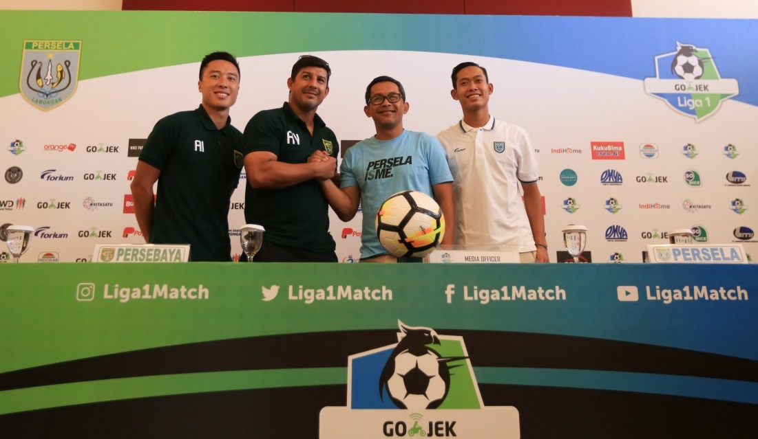 Persebaya Surabaya dan Persela Lamongan akan bertemu di pekan kedua Liga 1, pada Jumat 30 Maret 2018. (foto: dokumentasi)
