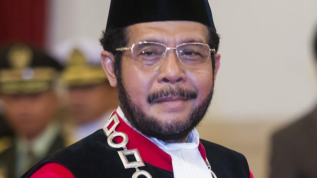 Anwar Usman, Ketua Mahkamah Konstitusi (Foto: Antara)