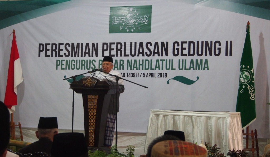 PERJUANGAN ISLAM : Ketua Umum MUI Pusat KH Ma'ruf Amin. (foto: ist)