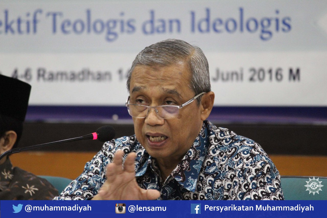 Busyro Muqoddas, Ketua Pimpinan Pusat Muhammadiyah yang membidangi Majelis Hukum dan HAM (MHH).