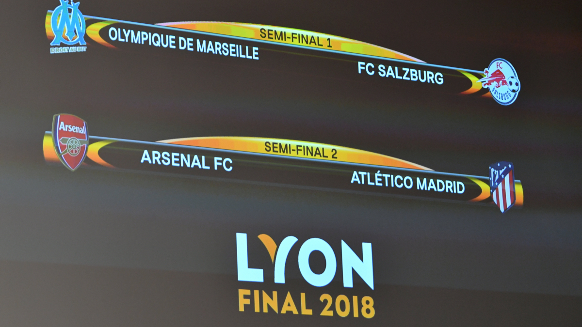 Ilustrasi. Arsenal berjumpa Atletico Madrid dalam undian semifinal Liga Europa di Nyon, Jumat 13 April 2018.
