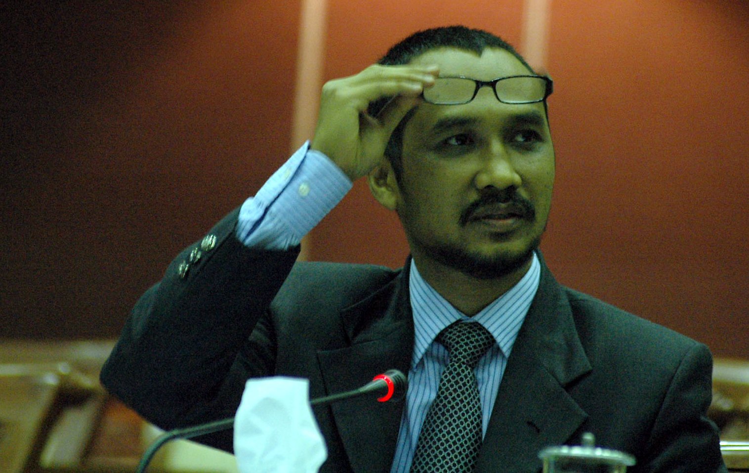 Mantan Ketua Komisi Pemberantasan Korupsi Abraham Samad. (Foto: Antara)