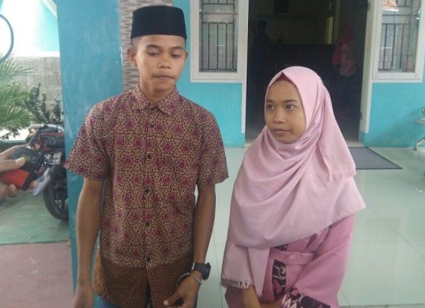 Syamsuddin dan Fitrah Ayu kecewa batal nikah. foto: rakyatku news.