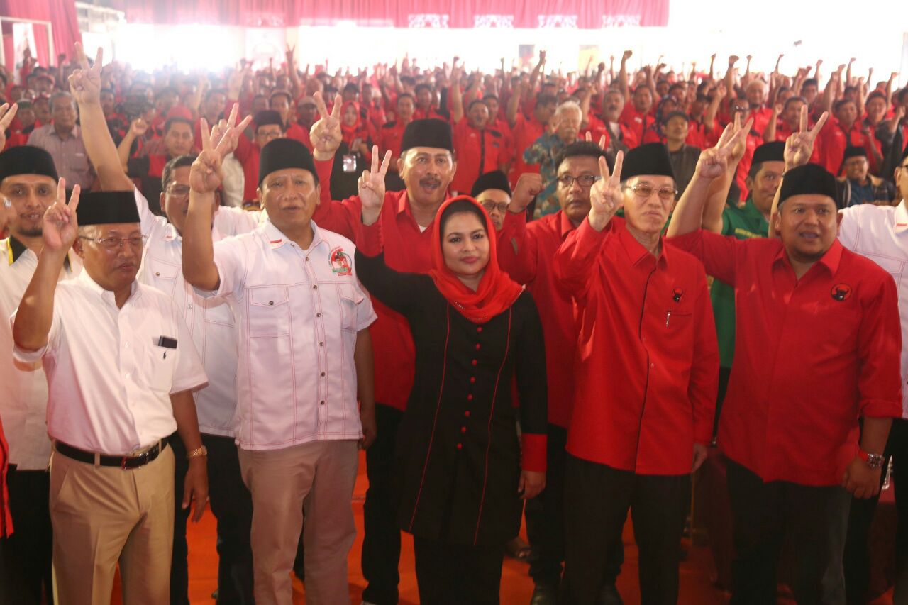 Puti Guntur Soekarno, menghadiri Rapat Kerja PDIP se-Kabupaten Pasuruan, Senin, 16 April 2018. (Foto: Ist)