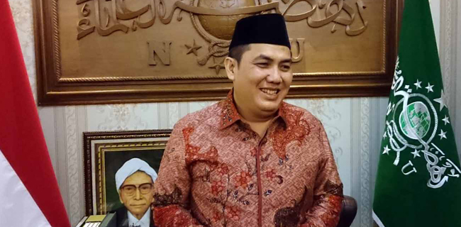 Sekretaris Jenderal Pengurus Besar Nahdlatul Ulama (Sekjen PBNU) HA Helmy Faishal Zaini. (foto:ngopibareng.id)