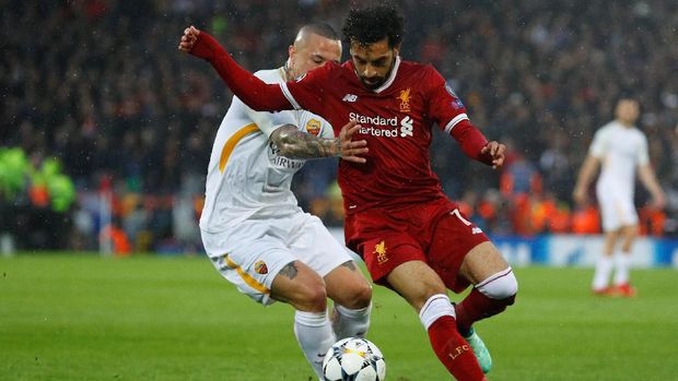 Pemain Liverpool, Mohamed Salah mempunyai catatan 16 laga tanpa gol disemua kompetisi musim ini. (foto: Reuters)