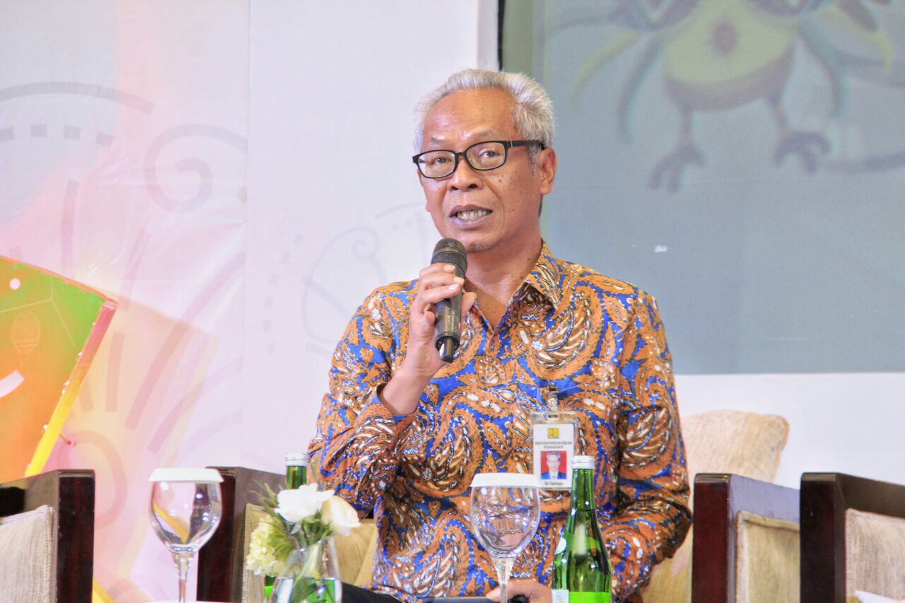 Dirjen Cipta Karya Sri Hartoyo menyatakan pembangunan sarana dan prasarana untuk Asean Games mencapai 90 persen.  Demikian diungkapkan dalam ngobrol Tempo bertema "Road to 18th Asian Games 2018", di Jakarta, Rabu, 2 Mei 2018. 