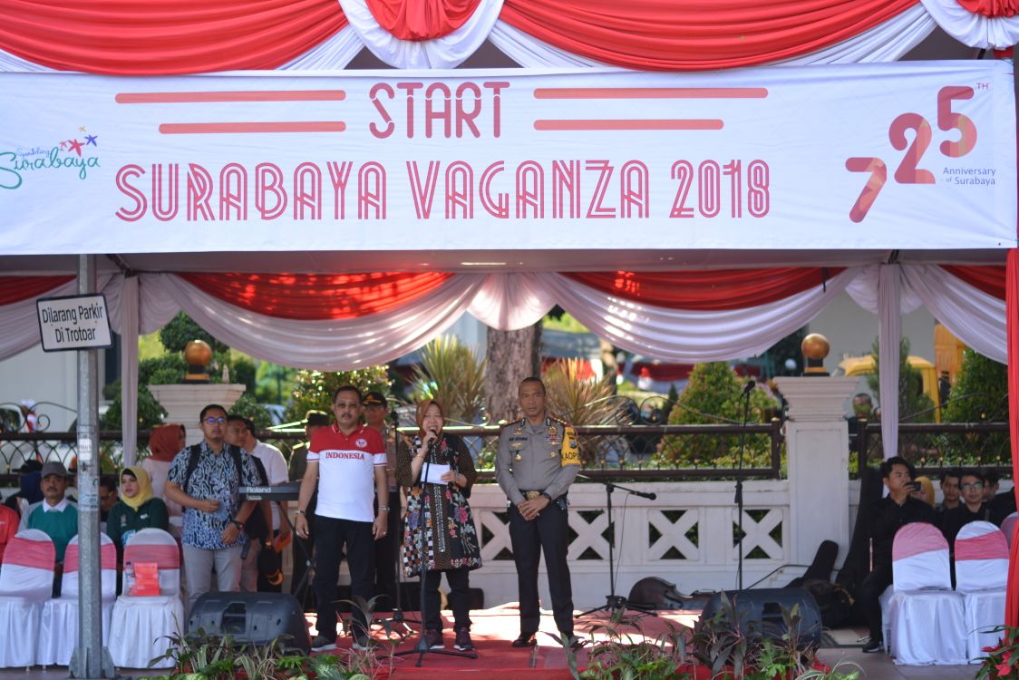 Pembukaan Surabaya Vaganza, Minggu, 6 Mei 2018. (foto: hrs/ngopibareng. Id) 