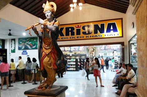 Khrisna oleh-oleh paling lengkap di Bali. foto:detik travel