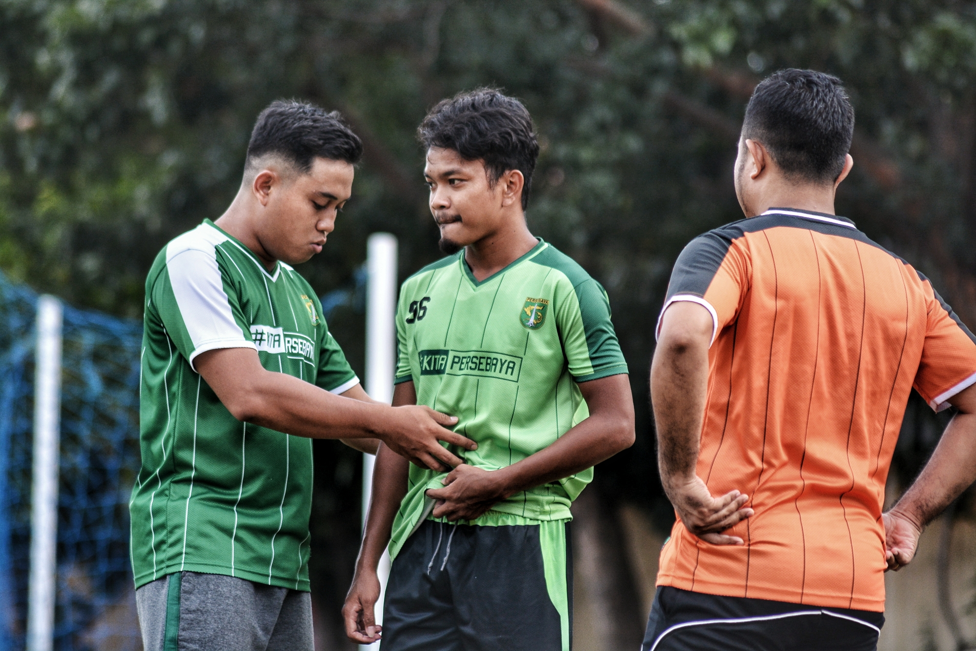 Pemain Persebaya, M Hidayat belum bisa dimainkan melawan mantan timnya Borneo FC. (foto: hrs/ngopibareng)