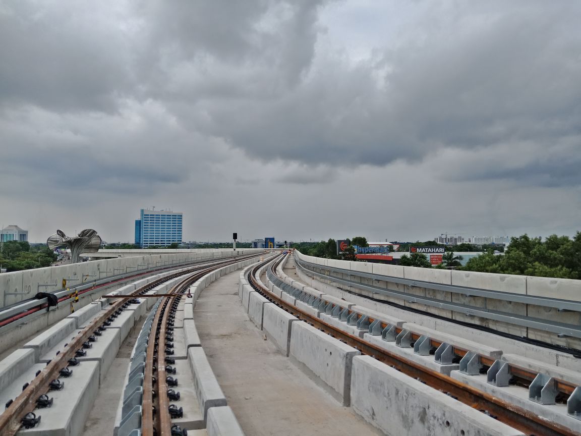 LRT Palembang bakal jadi akses penting untuk Asian Games. foto:kemenpar