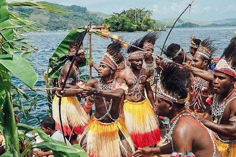 Festival Danau Sentani yang pernah digelar dan jadi eksotisme dunia. foto:dok disbudpar papua 