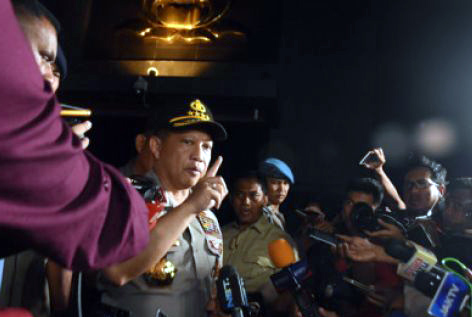 Kapolri Jenderal Pol Tito Karnavian usai sidak di Mako Brimob, Kamis, 10 Mei 2018. Menghadapi ancaman teroris akhir-akhir ini Kapolri meminta kepada seluruh anggota untuk meningkatkan kewaspadaan. (Foto: Antara)