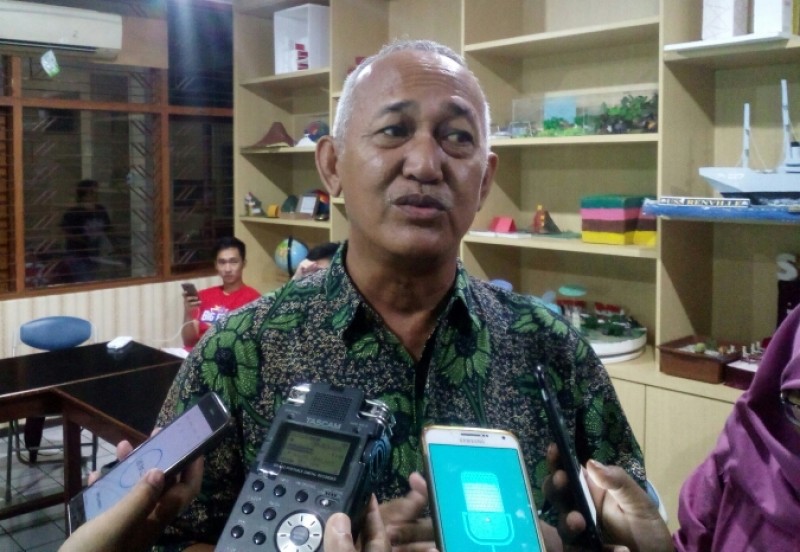 Wakil Ketua Koni Surabaya, Budi Hariyono menjadi salah satu saksi dalam sidang sengketa Perbasasi Surabaya di BAORI