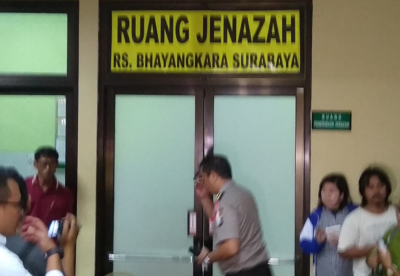 Ruang Jenazah RS Bhayangkara, Surabaya. (ngopibareng)