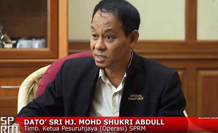 Mohd Shukri Abdull, Kepala Lembaga Anti-Korupsi Malaysia. (foto: afp)
