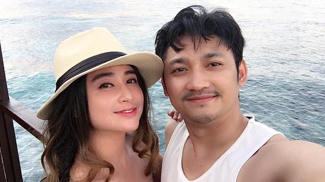 Dewi Perssik dan Angga Wijaya. (Instagram)