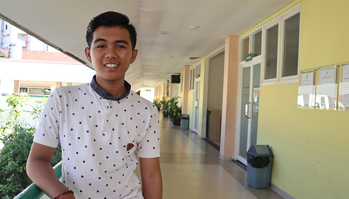 Riswan, mahasiswa manajemen UNUSA yang telah memiliki rencana untuk membuka bisnis dibidang jasa, sebelum ia lulus kuliah.