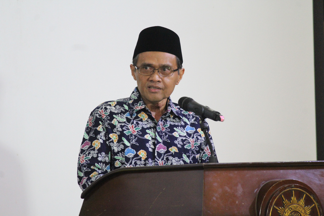 INGATKAN: Ketua Pimpinan Pusat Muhammadiyah Bachtiar Effendi. (foto: ist)