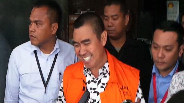 Tersangka kasus suap Mochamad Anton yang juga Walikota Malang.
