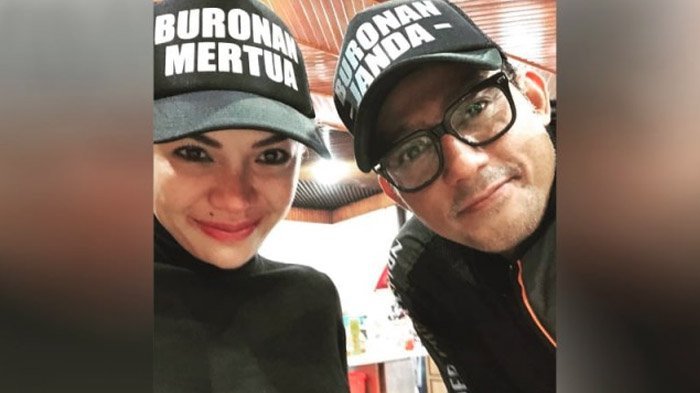 Nikita Mirzani bersama Dipo Latief. (Instagram)
