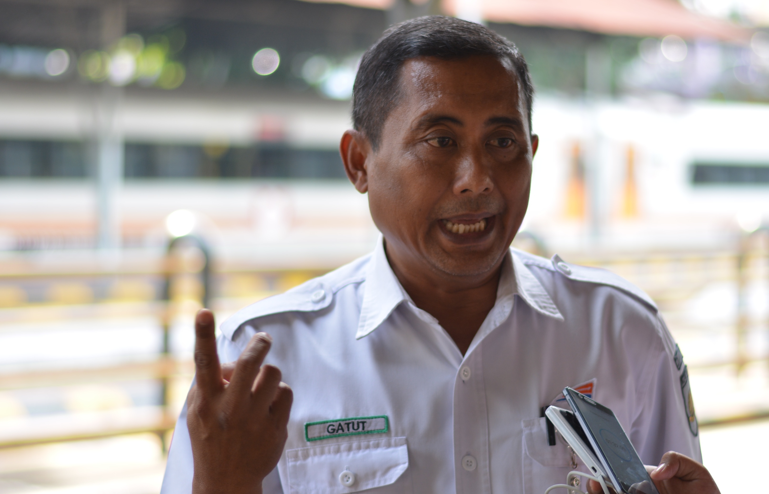 Manager Humas PT KAI Daop 8 Surabaya, Gatut Sutiyatmoko