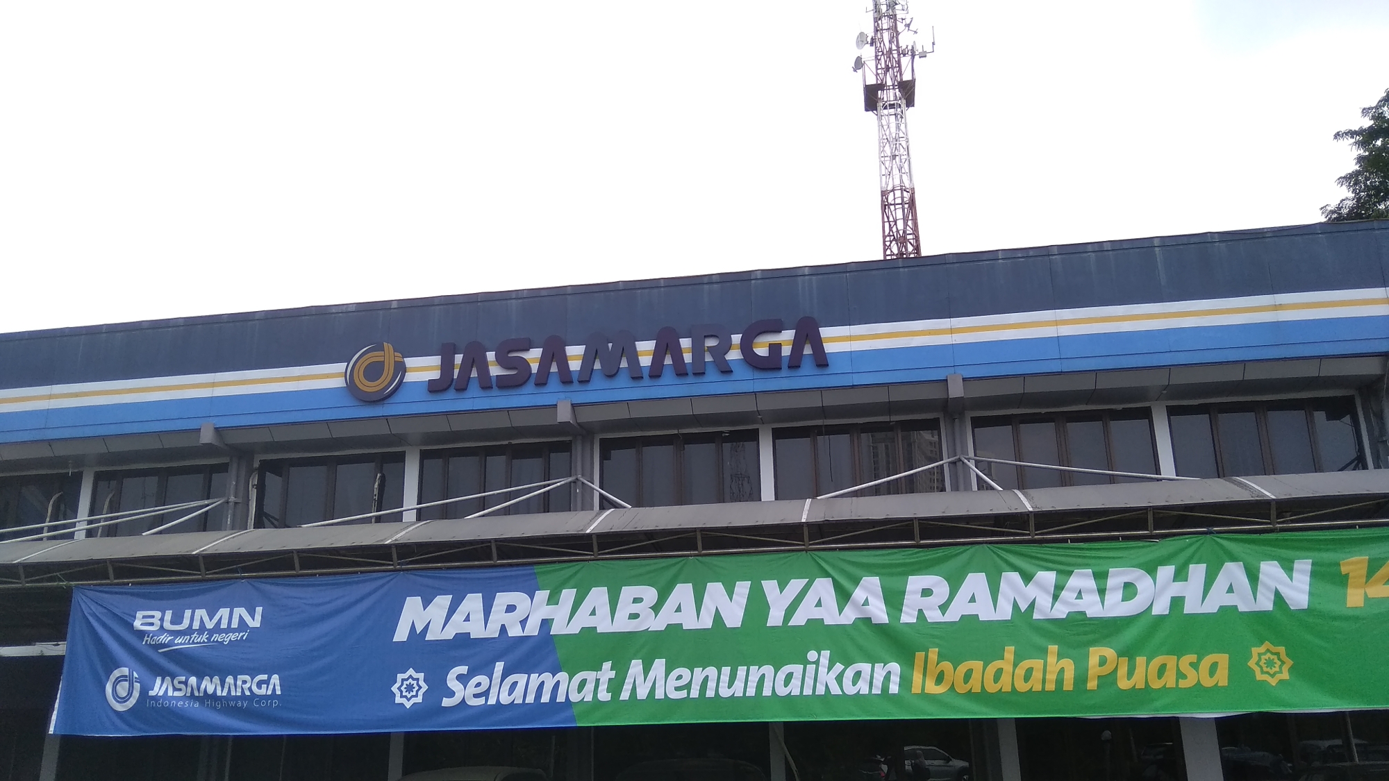 Kantor Jasa Marga Cabang Surabaya. (foto: ngopibareng)