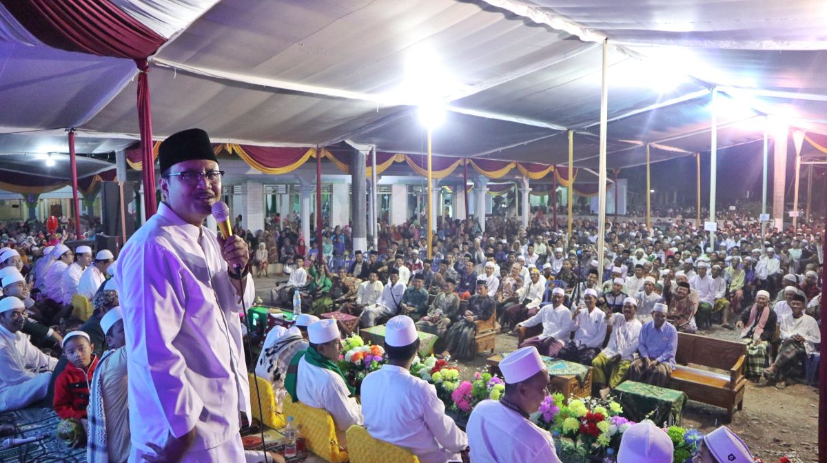 Silaturrahmi Ngaji Bareng Gus Ipul, di Kabupaten Probolinggo, Senin, 11 Juni 2018. 