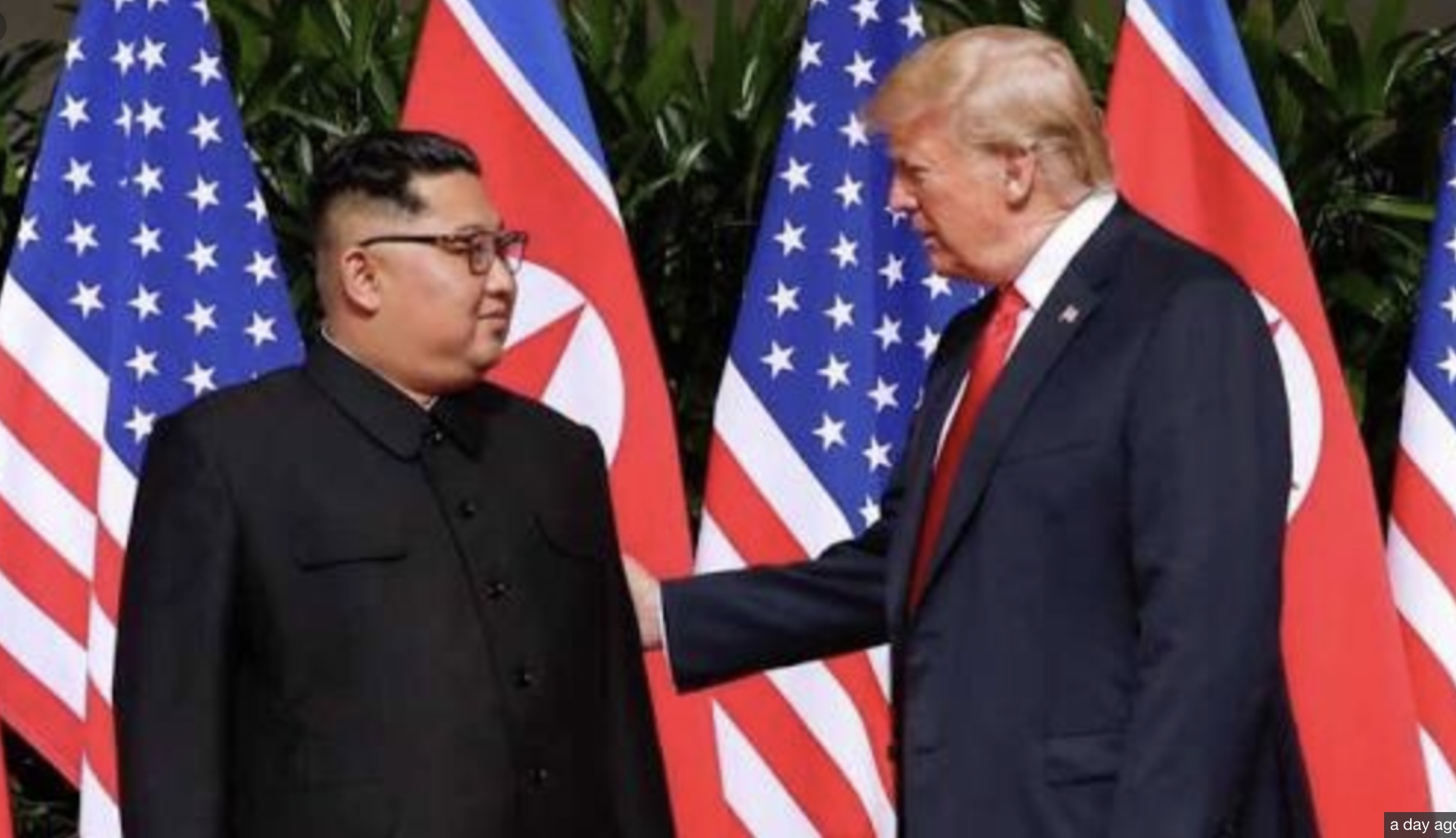 Kim Jong Un dan Donald J Trump
