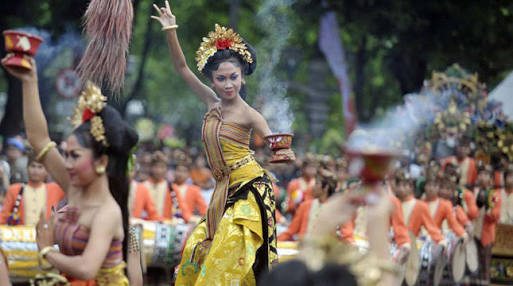 Pesona kesenian Bali selalu mengundang decak. Ilustrasi/foto:dok kemenpar