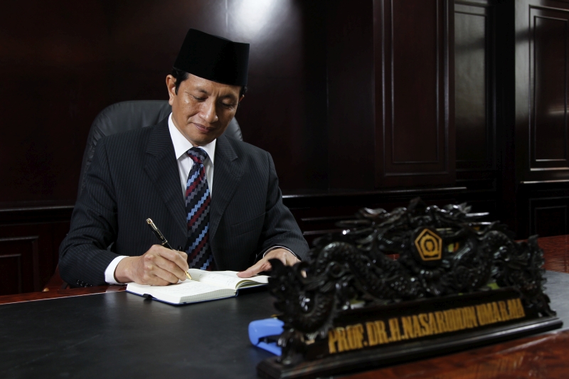 Prof Dr KH Nasaruddin Umar, Imam Besar Masjid Istiqlal, Jakarta. (foto: dok ngopibareng,id)