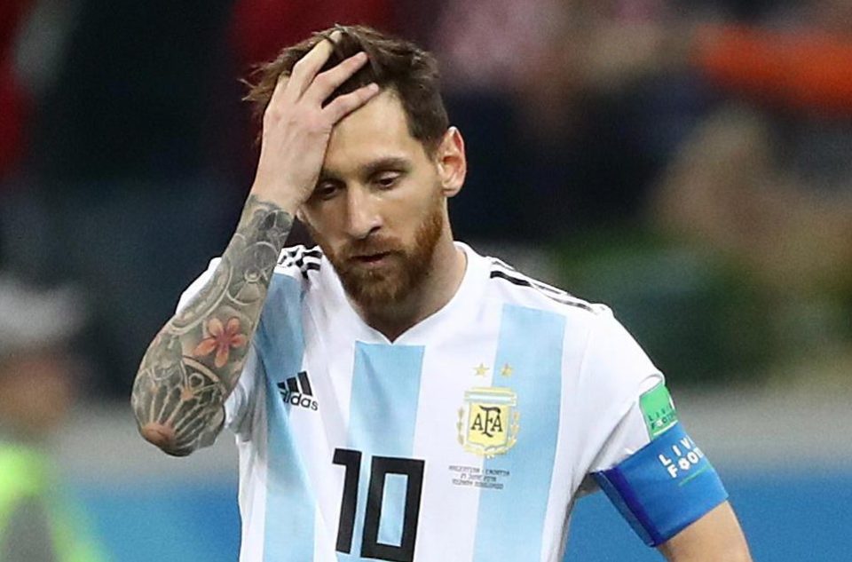 Ilustrasi. Sebelumnya, Argentina tak pernah kalah dengan margin 3 gol di even paling akbar di dunia.