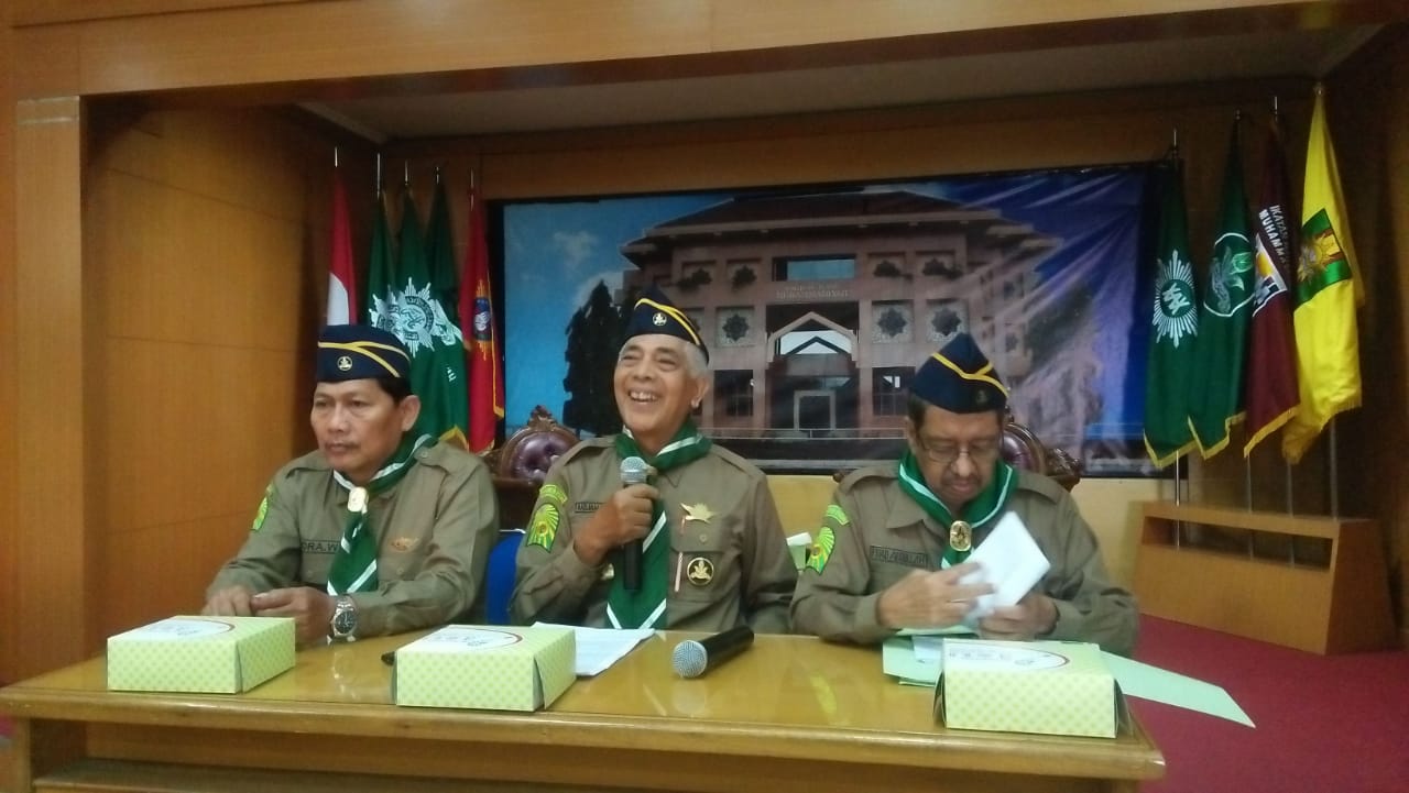 PANDU: Ketua III Kwartir Pusat Gerakan Kepanduan Hizbul Wathan, Hadjam Murusydi, (foto: ist) 