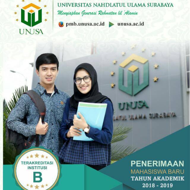 Penerimaan mahasiswa baru Universitas NU Surabaya