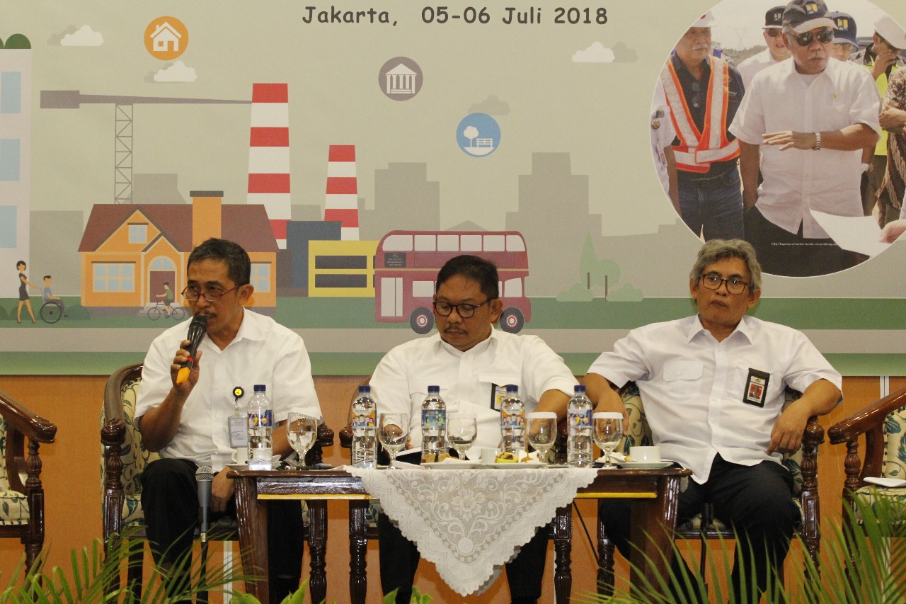 Kegiatan Sosialisasi dan Kerja Sama Pelaksanaan Kuliah Kerja Nyata (KKN) Tematik Infrastruktur, Kamis, 5 Juli 2018, di Jakarta. (Foto: Dok. PUPR)