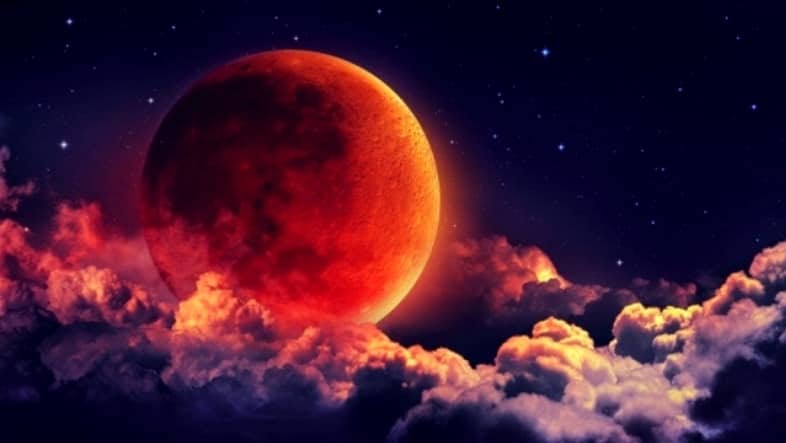 Fenomena gerhana bulan total. Photo: Net/Ist.