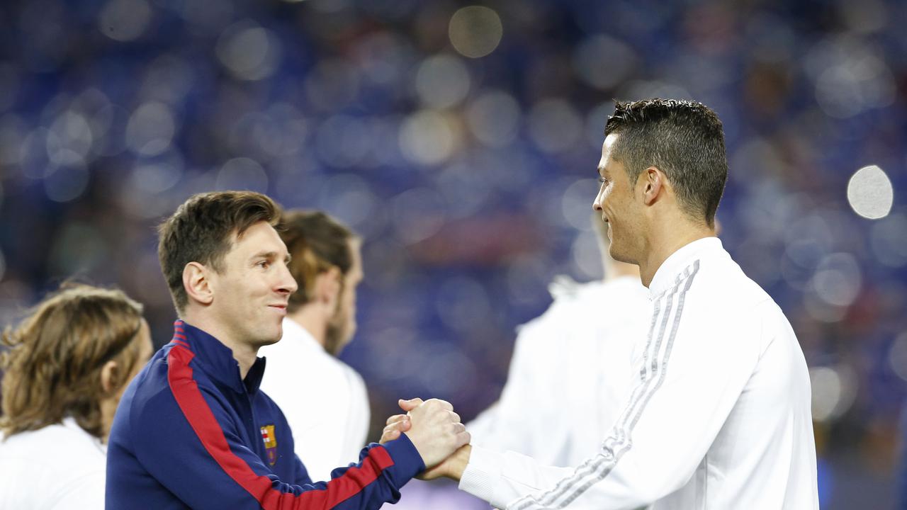 Lionel Messi dan Cristiano Ronaldo (CR7).
