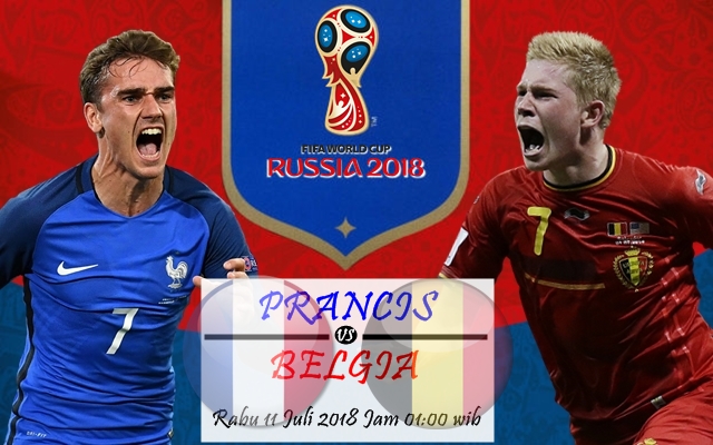 Ilustrasi. Semifinal Piala Dunia 2018: Diawali Perancis vs Belgia