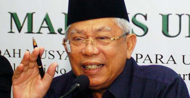 KH Ma'ruf Amin, Ketua Umum MUI Pusat. (foto: dok ngopibareng.id)