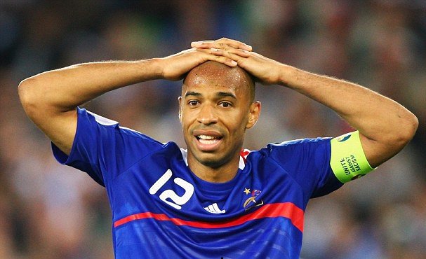 Legenda Perancis Thierry Henry