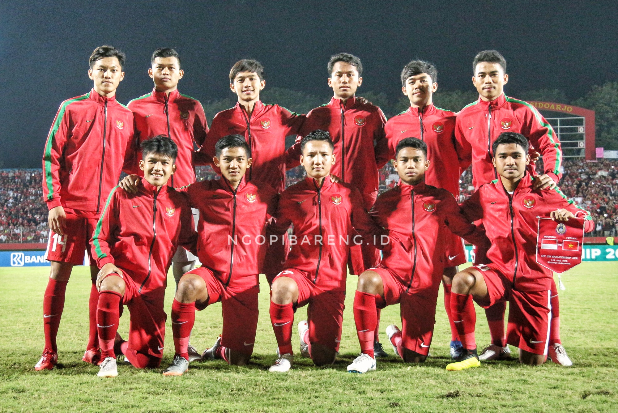 Skuad Timnas Indonesia U-19 akan menghadapi Malaysia di babak semifinal Piala AFF. (foto: hrs/ngopibareng)