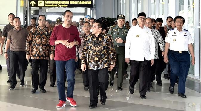 Presiden Jokowi dan Muhaimin Iskandar. Foto : Istimewa