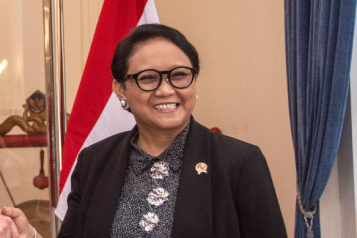 Menteri Luar Negeri Retno Marsudi (Foto:  AntaraANTARA FOTO/Aprillio Akbar)