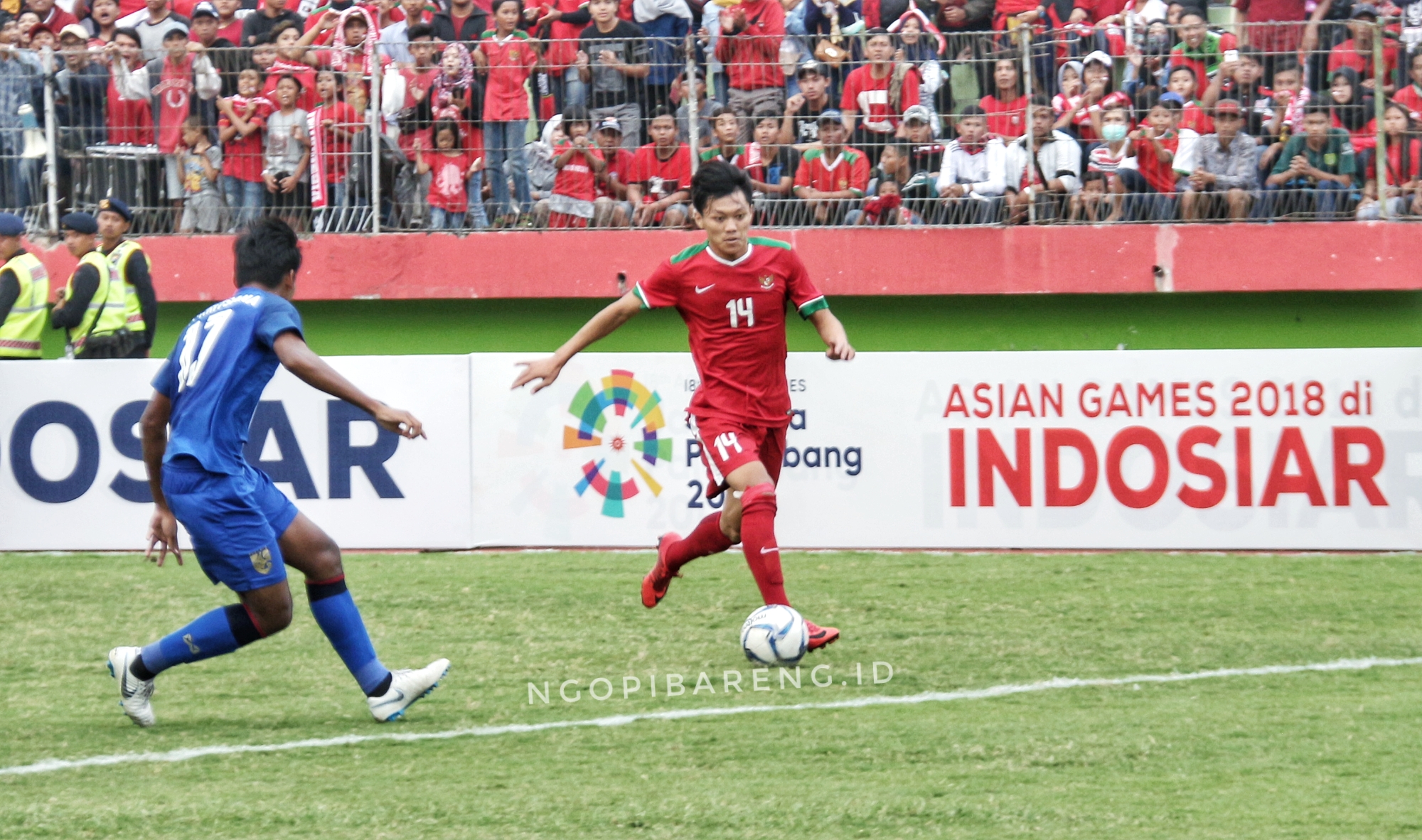 Indonesia menghadapi Thailand di babak perebutan juara ketiga, Sabtu 14 Juli 2018. (foto: hrs/ngopibareng)