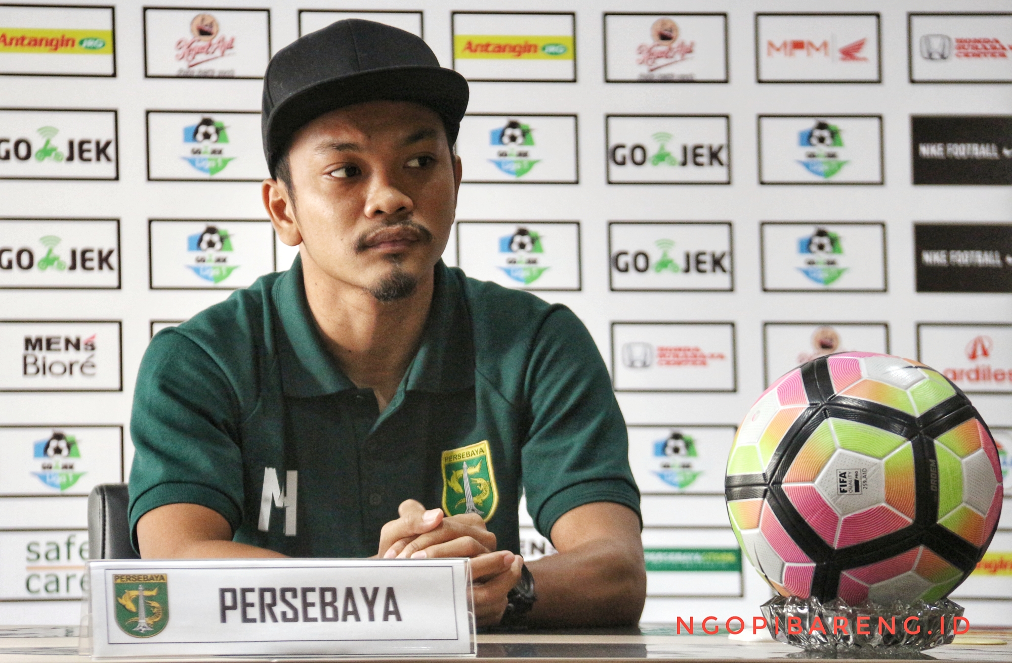 Pemain Persebaya, M. Hidayat. (Foto: Haris/ngopibareng)